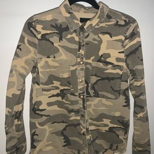 Army button down
